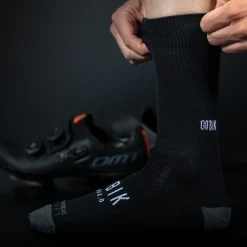 Chaussettes | Chaussettes<GOBIK CHAUSSETTES IRO 2.0 UNISEX BLACK LOGO BlackLogo
