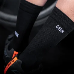 Chaussettes | Chaussettes<GOBIK CHAUSSETTES IRO 2.0 UNISEX BLACK LOGO BlackLogo