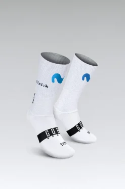 Chaussettes<GOBIK CHAUSSETTES VORTEX LIGHT UNISEX MOVISTAR TEAM 24