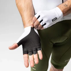 Gants<GOBIK GANTS COURTS BLACK MAMBA UNISEX WHITE