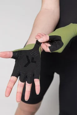 Gants | Gants<GOBIK GANTS COURTS MAMBA 2.0 UNISEX OLIVE GREEN OliveGreen