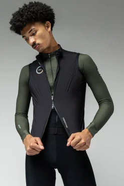 Gilets<GOBIK GILET ÉMINENT HOMME ROYAL THERMAL BLACK