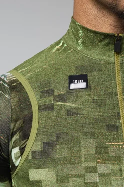 Gilets<GOBIK GILET PLUS 2.0 HOMME OLIVE GREEN OliveGreen