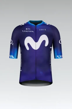Maillots<GOBIK MAILLOT À MANCHES COURTES ODYSSEY UNISEX MOVISTAR TEAM 23