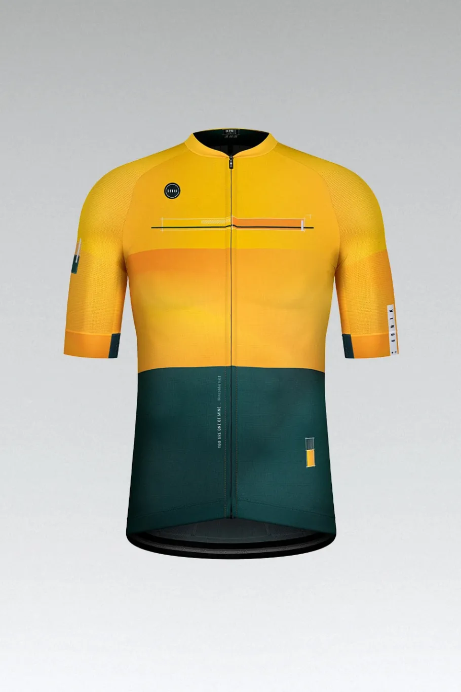 Maillots<GOBIK MAILLOT À MANCHES COURTES CX PRO 2.0 UNISEX SAFFRON