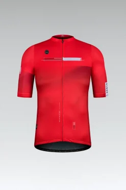 Maillots<GOBIK MAILLOT À MANCHES COURTES STARK HOMME CRANBERRY