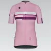 Maillots<GOBIK MAILLOT À MANCHES COURTES STARK FEMME LAVENDER STREAK