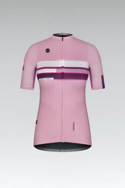Maillots<GOBIK MAILLOT À MANCHES COURTES STARK FEMME LAVENDER STREAK