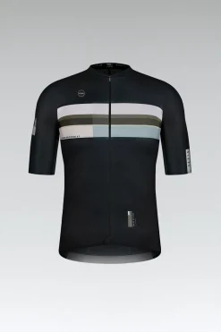 Maillots<GOBIK MAILLOT À MANCHES COURTES INFINITY UNISEX ARMY STREAK