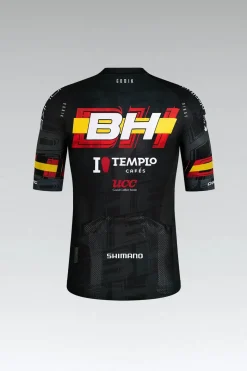 Maillots<GOBIK MAILLOT À MANCHES COURTES CX PRO 2.0 UNISEX CHAMPION D'ESPAGNE BH TEMPLO CAFÉS UCC 2022