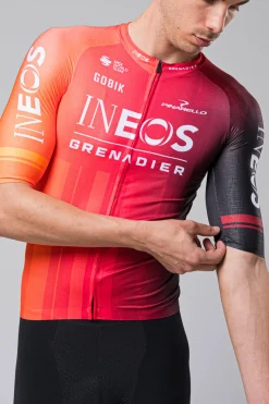 Maillots<GOBIK MAILLOT À MANCHES COURTES REACTIVE HOMME INEOS GRENADIERS 24