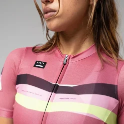Maillots<GOBIK MAILLOT À MANCHES COURTES STARK FEMME RAPTURE ROSE
