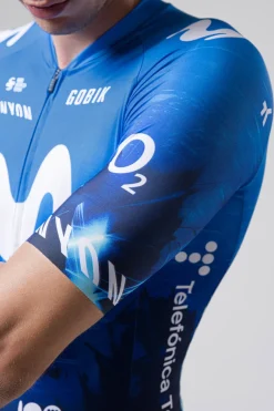 Maillots<GOBIK MAILLOT À MANCHES COURTES ODYSSEY UNISEX MOVISTAR TEAM 24