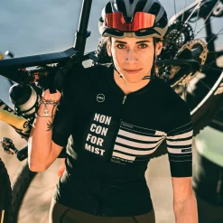 Maillots<GOBIK MAILLOT À MANCHES COURTES CX PRO 2.0 UNISEX BLACK CLAIM