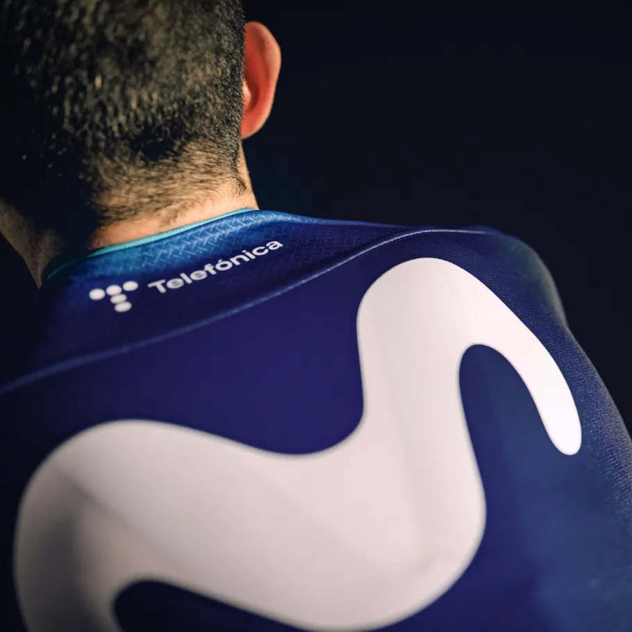 Maillots<GOBIK MAILLOT À MANCHES COURTES INFINITY UNISEX MOVISTAR TEAM 23