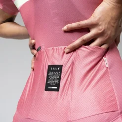 Maillots<GOBIK MAILLOT À MANCHES COURTES STARK FEMME RAPTURE ROSE