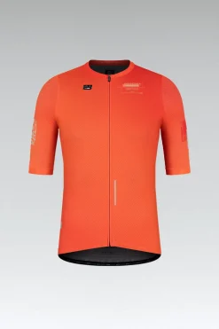 Maillots<GOBIK MAILLOT À MANCHES COURTES STARK HOMME TANGERINE