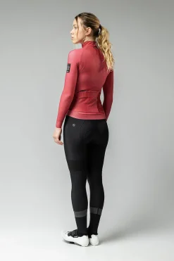 Maillots Longs<GOBIK MAILLOT À MANCHES LONGUES HYDER FEMME Amaranth