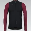 Maillots Longs<GOBIK MAILLOT À MANCHES LONGUES PACER BLEND HOMME CABERNET