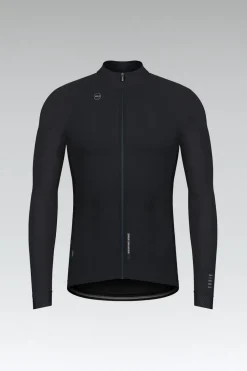 Maillots Longs<GOBIK MAILLOT À MANCHES LONGUES PACER SOLID HOMME JET BLACK