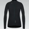 Maillots Longs<GOBIK MAILLOT À MANCHES LONGUES PACER SOLID FEMME JET BLACK