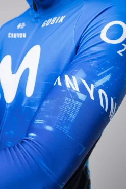 Maillots Longs<GOBIK MAILLOT À MANCHES LONGUES HYDER HOMME MOVISTAR TEAM 24