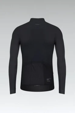 Maillots Longs<GOBIK MAILLOT À MANCHES LONGUES PACER SOLID HOMME JET BLACK