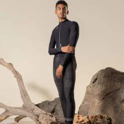 Maillots Longs<GOBIK MAILLOT À MANCHES LONGUES PACER SOLID HOMME JET BLACK