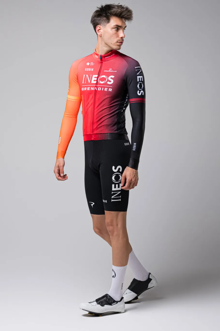Maillots Longs<GOBIK MAILLOT À MANCHES LONGUES HYDER HOMME INEOS GRENADIERS 24