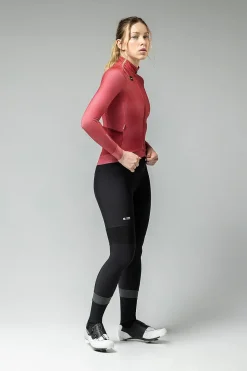 Maillots Longs<GOBIK MAILLOT À MANCHES LONGUES HYDER FEMME Amaranth