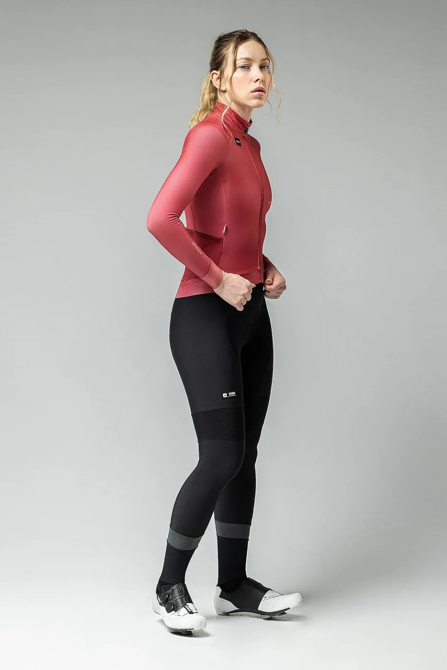 Maillots Longs<GOBIK MAILLOT À MANCHES LONGUES HYDER FEMME Amaranth