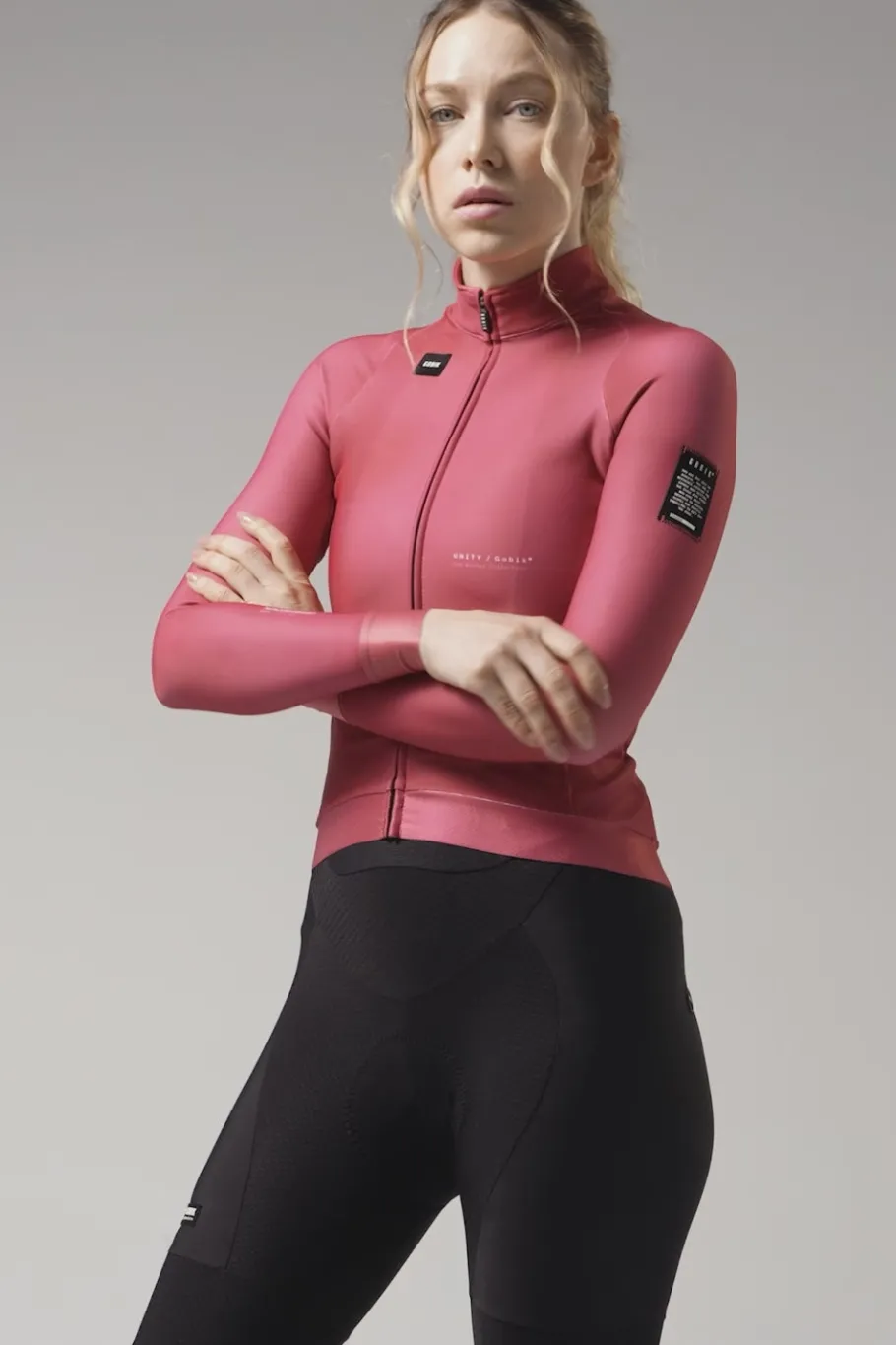 Maillots Longs<GOBIK MAILLOT À MANCHES LONGUES HYDER FEMME Amaranth