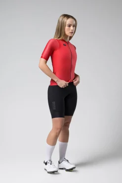 Gravel | Route<GOBIK MAILLOT MANCHES COURTES ATTITUDE 2.0 FEMME Barberry