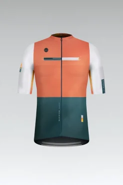 Maillots<GOBIK Maillot MANCHES COURTES ATTITUDE 2.0 Unisex APRICOT