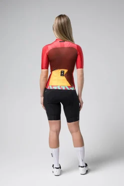 Gravel | Route<GOBIK MAILLOT MANCHES COURTES ATTITUDE 2.0 FEMME Barberry