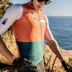 Maillots<GOBIK Maillot MANCHES COURTES ATTITUDE 2.0 Unisex APRICOT