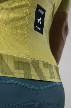 Gravel | Route<GOBIK MAILLOT MANCHES COURTES ATTITUDE 2.0 HOMME SPLIT GREEN SplitGreen