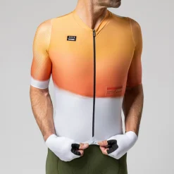 Maillots<GOBIK Maillot MANCHES COURTES ATTITUDE 2.0 HOMME MUSKMELON