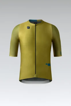 Gravel | Route<GOBIK MAILLOT MANCHES COURTES ATTITUDE 2.0 HOMME SPLIT GREEN SplitGreen