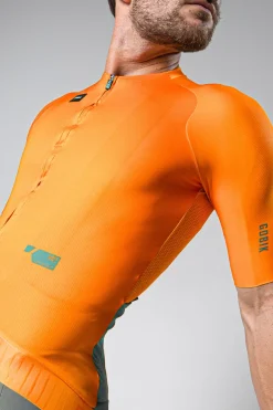 Vtt | Gravel<GOBIK MAILLOT MANCHES COURTES CX PRO 3.0 UNISEX Tangerine