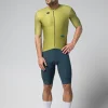 Gravel | Route<GOBIK MAILLOT MANCHES COURTES MAGNITUDE HOMME SPLIT GREEN