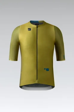 Gravel | Route<GOBIK MAILLOT MANCHES COURTES MAGNITUDE HOMME SPLIT GREEN