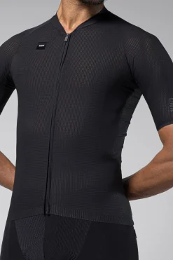 Indoor | Gravel<GOBIK MAILLOT MANCHES COURTES PHANTOM UNISEX JET BLACK JetBlack