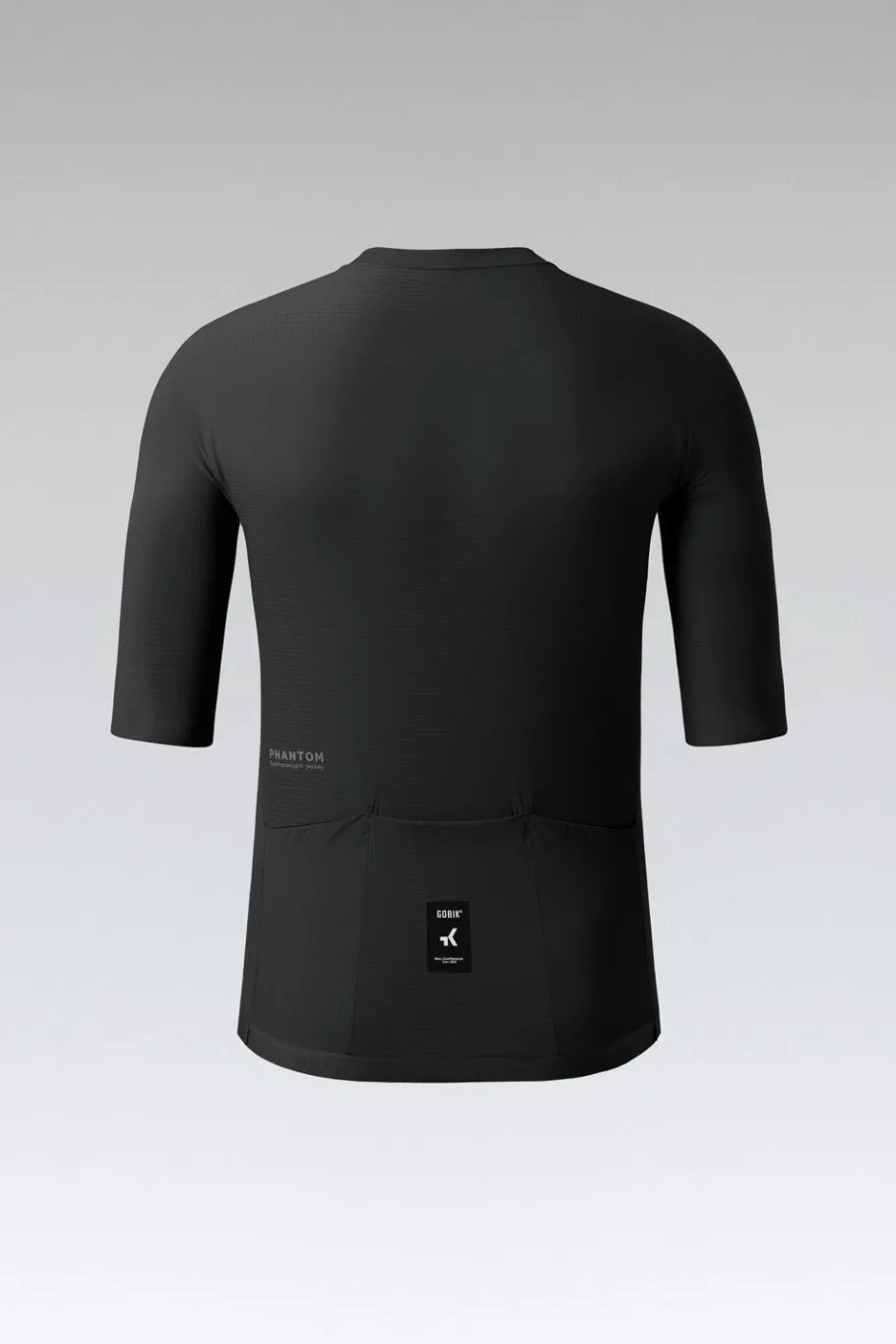 Indoor | Gravel<GOBIK MAILLOT MANCHES COURTES PHANTOM UNISEX JET BLACK JetBlack