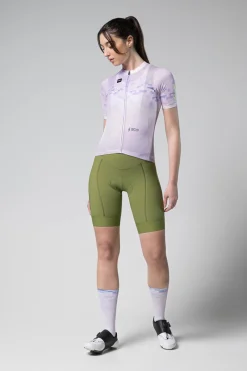 Maillots<GOBIK MAILLOT MANCHES COURTES STARK FEMME Lilac