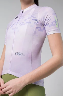 Maillots<GOBIK MAILLOT MANCHES COURTES STARK FEMME Lilac