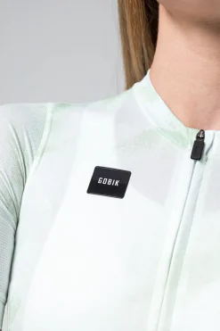 Maillots<GOBIK MAILLOT MANCHES COURTES STARK FEMME Wasabi