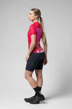 Vtt | Gravel<GOBIK MAILLOT MANCHES COURTES STARK FEMME Azalea