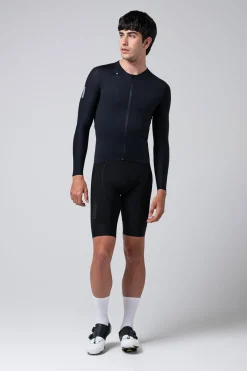 Vtt | Gravel<GOBIK MAILLOT MANCHES LONGUES AVALON UNISEX INK BLACK InkBlack