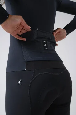 Vtt | Gravel<GOBIK MAILLOT MANCHES LONGUES AVALON UNISEX INK BLACK InkBlack